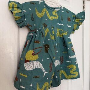 Mini Flor Folk Art Romper